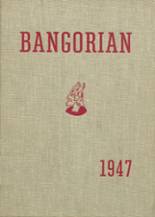 Bangor High School 1947 yearbook cover photo