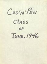 Central High School 1946 yearbook cover photo