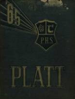 1965 Platt High School Yearbook from Meriden, Connecticut cover image