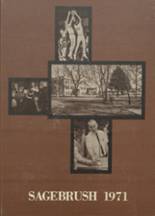 1971 Brush High School Yearbook from Brush, Colorado cover image