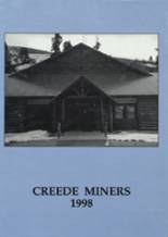 Creede High School 1998 yearbook cover photo