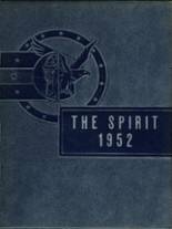 Earlham High School 1952 yearbook cover photo