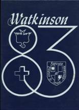 Watkinson High School 1983 yearbook cover photo