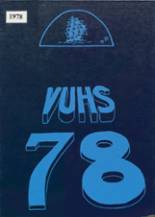 Vergennes Union High School 1978 yearbook cover photo