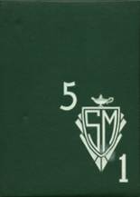 St. Mary's High School 1951 yearbook cover photo