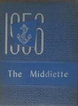 Middlebury High School 1956 yearbook cover photo