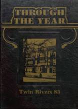 Twin Rivers High School 1983 yearbook cover photo