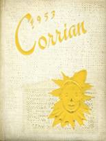 Corry Area High School 1953 yearbook cover photo