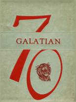 Galatia Community High School 1970 yearbook cover photo