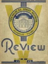 Memphis Technical High School 1945 yearbook cover photo