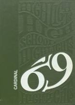 Kingston High School 1969 yearbook cover photo