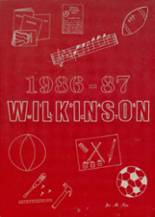 Wilkinson Middle School 1987 yearbook cover photo