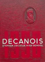 Decatur High School 1958 yearbook cover photo
