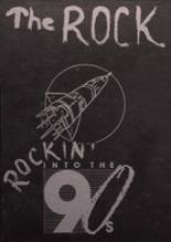 Rock Valley High School 1990 yearbook cover photo