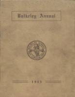 1925 Bulkeley School Yearbook from New london, Connecticut cover image