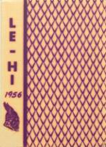 Leipsic High School 1956 yearbook cover photo