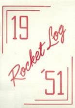 Castle Rock High School 1951 yearbook cover photo