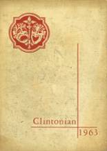 Clinton High School 1963 yearbook cover photo