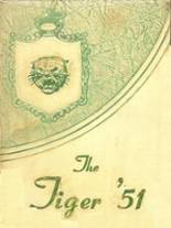 Trinity High School 1951 yearbook cover photo