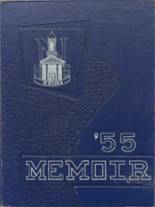 Newtown High School 1955 yearbook cover photo