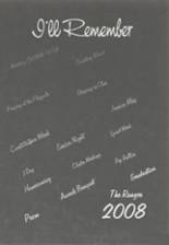 2008 Clarkrange High School Yearbook from Clarkrange, Tennessee cover image