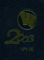 2003 Roosevelt High School Yearbook from Wyandotte, Michigan cover image