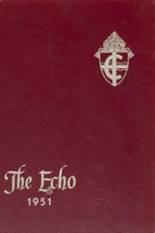 Cathedral High School 1951 yearbook cover photo