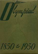 Olympia High School-W.W. Miller High School 1950 yearbook cover photo