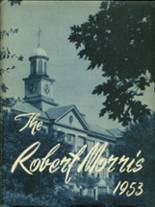 Morrisville High School 1953 yearbook cover photo