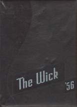 Wickliffe High School 1956 yearbook cover photo