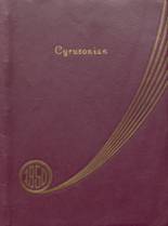 Cyrus High School 1950 yearbook cover photo