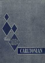 Carlton High School 1963 yearbook cover photo
