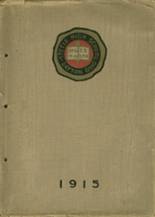 Steele High School 1915 yearbook cover photo