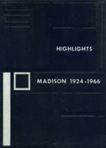 Madison Township High School 1967 yearbook cover photo
