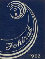Fostoria High School 1962 yearbook cover photo