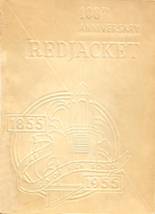1955 East High School Yearbook from Pawtucket, Rhode Island cover image