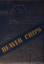 Hayes Consolidated High School 1961 yearbook cover photo
