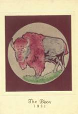 Balko (Bethany) High School 1951 yearbook cover photo