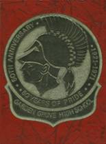 Garden Grove High School 1972 yearbook cover photo