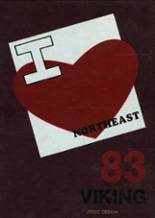 Northeast High School 1983 yearbook cover photo