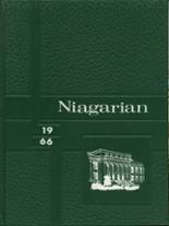 Niagara Falls High School 1966 yearbook cover photo