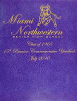 Miami Northwestern High School 1965 yearbook cover photo