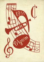 Plymouth High School 1955 yearbook cover photo