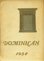 Dominican Academy 1958 yearbook cover photo