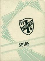 Illiana Christian High School 1960 yearbook cover photo