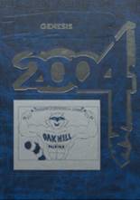 Oak Hill High School 2004 yearbook cover photo