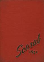 Benton Consolidated High School 1951 yearbook cover photo