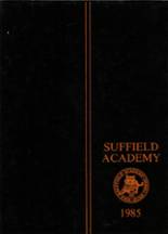 Suffield Academy 1985 yearbook cover photo