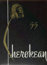 Washington High School 1955 yearbook cover photo