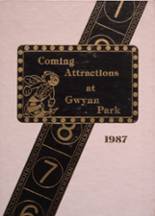 Gwynn Park High School 1987 yearbook cover photo